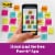 Post-it® Super Sticky Notes Cube - Assorted Perspective: right