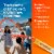Emergen-C Strawberry Burst Crystals On-the-Go Immune Support Supplement Perspective: right
