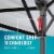 Coleman OneSource 10x10 Canopy Shelter Tent w/ LED Light & Rechargeable Battery Perspective: right