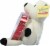Whitman's® Assorted Chocolate Hearts Valentine Candy With Plush Bear Perspective: right