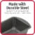 GoodCook® Medium Nonstick Loaf Pan - Gray Perspective: right