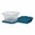 GoodCook® EveryWare® Lunch Cube Container Set Perspective: right