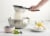 GoodCook® Touch Strainer - Black Perspective: right