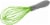 GoodCook® Silicone Whisk - Gray/Green Perspective: right