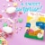 RUSSELL STOVER Easter Bunny Solid White Fudge Chocolate Candy Rabbit Perspective: right