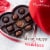 RUSSELL STOVER Valentine's Day Red Foil Heart Assorted Milk & Dark Chocolate Gift Box Perspective: right