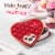RUSSELL STOVER Valentine's Day Plaid Heart Assorted Milk Chocolate Gift Box Perspective: right