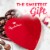 RUSSELL STOVER Valentine's Day Red Foil Heart Assorted Milk & Dark Chocolate Candy Gift Box Perspective: right