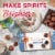 RUSSELL STOVER Christmas Caramels & Nuts in Milk & Dark Chocolate Gift Box Perspective: right