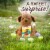 RUSSELL STOVER Easter Coco the Love Pup Plush with Solid Milk Chocolate Easter Bunny Perspective: right