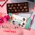 RUSSELL STOVER Valentine's Day Assorted Crèmes in Milk & Dark Chocolate Candy Gift Box Perspective: right