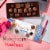 RUSSELL STOVER Valentine's Day Assorted Caramels & Nuts Milk & Dark Chocolate Candy Gift Box Perspective: right