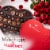 RUSSELL STOVER Valentine's Day Red Foil Heart Assorted Milk & Dark Chocolate Candy Gift Box Perspective: right
