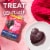 RUSSELL STOVER Valentine's Day Dark Chocolate Marshmallow Heart Perspective: right