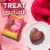 RUSSELL STOVER Valentine's Day Milk Chocolate Caramel Heart Perspective: right