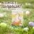 RUSSELL STOVER Easter Bunny Solid White Fudge Confetti Cake Candy Rabbit Perspective: right