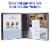 Avery® Durable Clear Cover Binder - White Perspective: right