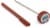 Taylor® Digital Instant Read Pocket Thermometer - Red Perspective: right