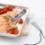 Taylor® Anti-Microbial Instant Read Meat Thermometer - Gray Perspective: right