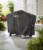 Weber Black Q2000 & Q3000 Series Grill Cover Perspective: right