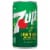 7UP Lemon Lime Caffeine-Free Soda Mini Cans Perspective: right