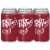 Dr Pepper Soda Mini Cans Perspective: right