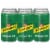 Schweppes Ginger Ale Caffeine Free Soda Cans Perspective: right