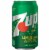 7UP Lemon Lime Caffeine-Free Soda Cans Perspective: right