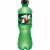 7UP Zero Sugar Lemon Lime Caffeine-Free Soda Bottles Perspective: right