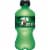 7UP Zero Sugar Lemon Lime Caffeine-Free Soda Bottles Perspective: right