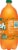 Crush® Orange Soda Bottle Perspective: right