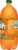 Crush® Orange Soda Bottle Perspective: right