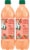 Crush® Peach Soda Bottles Perspective: right