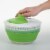 Progressive Collapsible Salad Spinner - Green/White Perspective: right