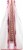 Sophia Joy Round Top Cosmetics Organizer - Clear/Pink Perspective: right