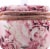 Sophia Joy Floral Double Zip Train Case Makeup Bag Perspective: right