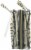Sophia Joy Striped Makeup Tote Bag Perspective: right