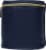 Conair® Textured PVC Train Case Cosmetic Bag - Navy Perspective: right