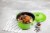 Granite Stone™ Diamond Green Non-Stick Dutch Oven Perspective: right