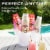 Martini & Rossi Frose Premium Rose Frozen Ready to Drink Cocktail Single Pouch Perspective: right
