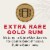 Bacardi Gran Reserva Diez 10 Years Aged Extra Rare Gold Dark Rum Perspective: right
