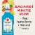 Bacardi Zombie Premium Rum Cocktail Perspective: right
