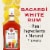 Bacardi Premium Island Tea Rum Ready to Drink Cocktail Single Bottle Perspective: right