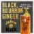 Jim Beam Black Extra-Aged Kentucky Straight Bourbon Whiskey Perspective: right