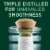 Tres Generaciones Plata Tequila Perspective: right