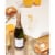 Cupcake Vineyards Extra Dry Cava Spain Sparkling Wine Perspective: right