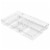 iDesign Drawer Organizer Set - Clear Perspective: right
