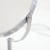 iDesign Stainless Steel Swivel Vanity Mirror - Silver Perspective: right