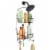 InterDesign Raphael Extra Large Shower Caddy - Bronze Perspective: right