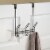 InterDesign Classico Over-the-Door 3-Hook Towel Rack - Bronze Perspective: right